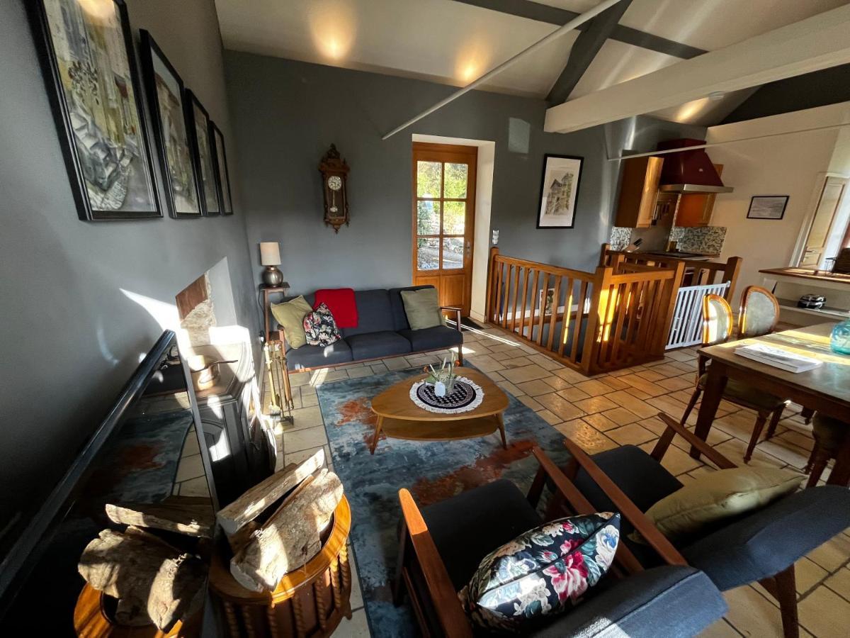 Charming Cottage In Chateau Les Roches Gardens Mont-Saint-Jean  Екстериор снимка