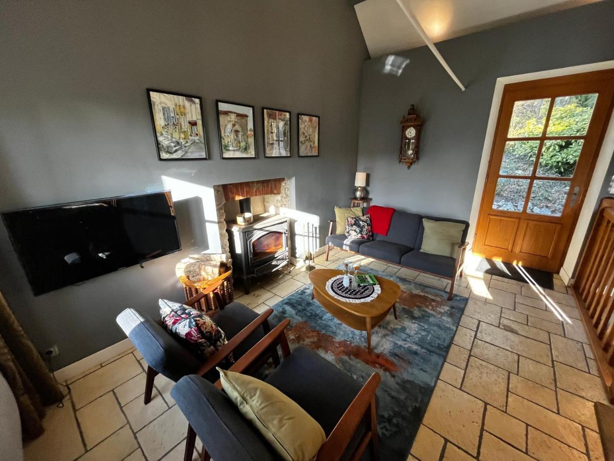 Charming Cottage In Chateau Les Roches Gardens Mont-Saint-Jean  Екстериор снимка